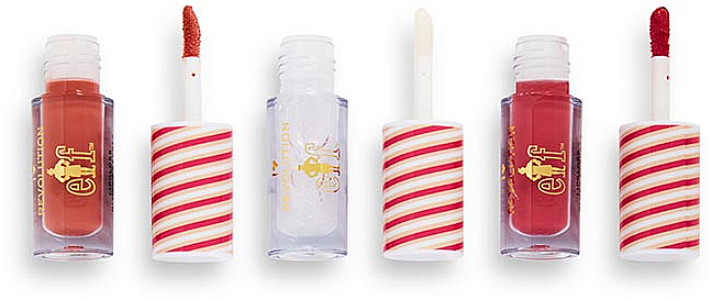 Zestaw błyszczyków do ust - I Heart Revolution Lip Gloss Set Candy Cane Forest (lip/gloss3x2ml) — Zdjęcie N2