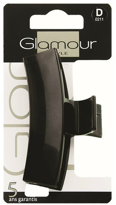 Spinka do włosów, 0211, czarna - Glamour — Zdjęcie N1