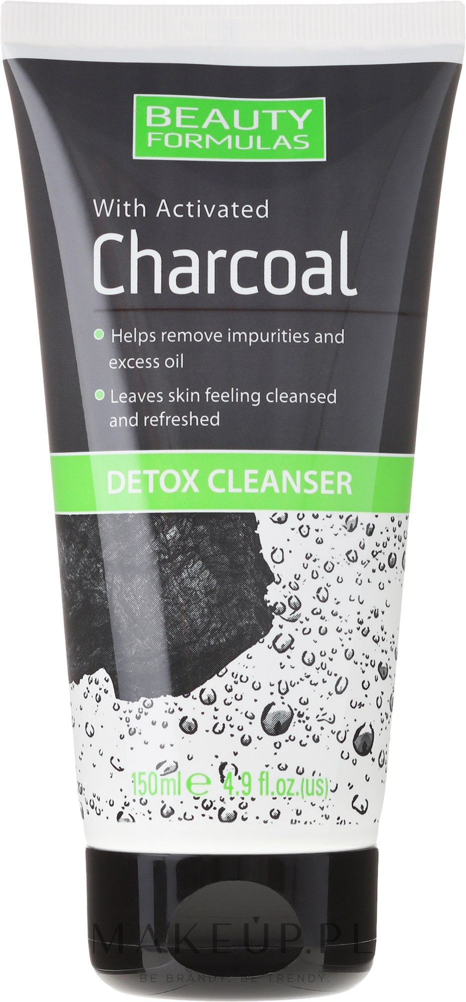 Detoksykujący żel do mycia twarzy z węglem aktywnym - Beauty Formulas Charcoal Detox Cleanser — Zdjęcie 150 ml