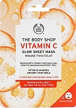 Maska w płachcie, Witamina C - The Body Shop Vitamin C Glow Sheet Mask — Zdjęcie N2