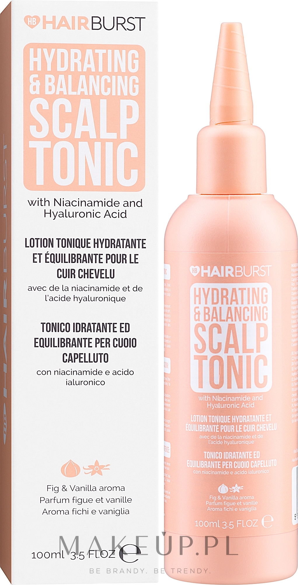 Tonik do włosów dla zdrowej skóry głowy - Hairburst Hydrating & Balancing Scalp Tonic — Zdjęcie 100 ml