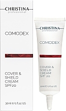 Krem ochronny do twarzy SPF 20 - Christina Comodex Cover & Shield Cream — Zdjęcie N2