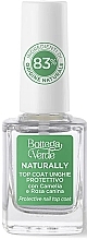 Top coat do paznokci - Bottega Verde Naturally Protective Nail Top Coat — Zdjęcie N1