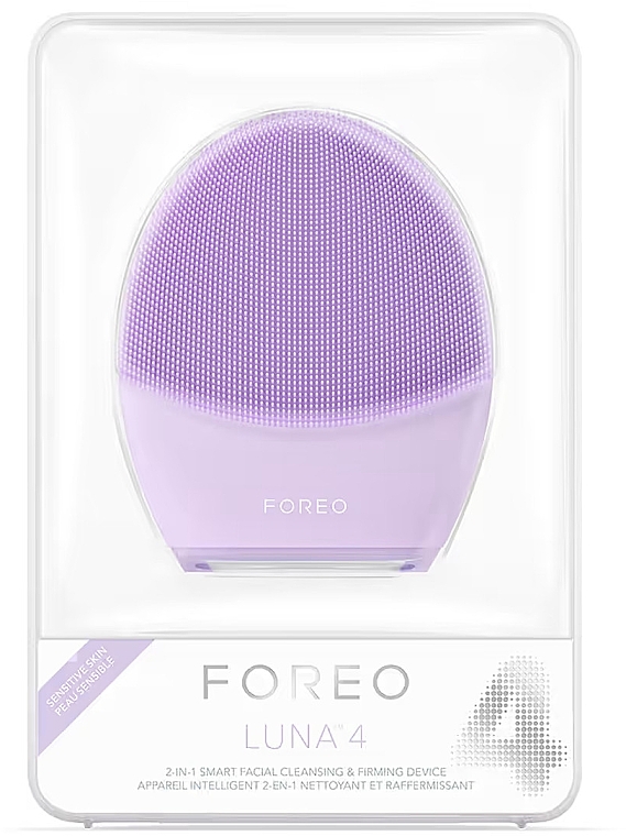 Szczoteczka do oczyszczania skóry wrażliwej - Foreo Luna 4 Sensitive Skin Lavender — Zdjęcie N5