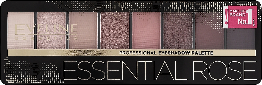 Paleta 8 cieni do powiek - Eveline Cosmetics Professional Eyeshadow Palette — Zdjęcie N2