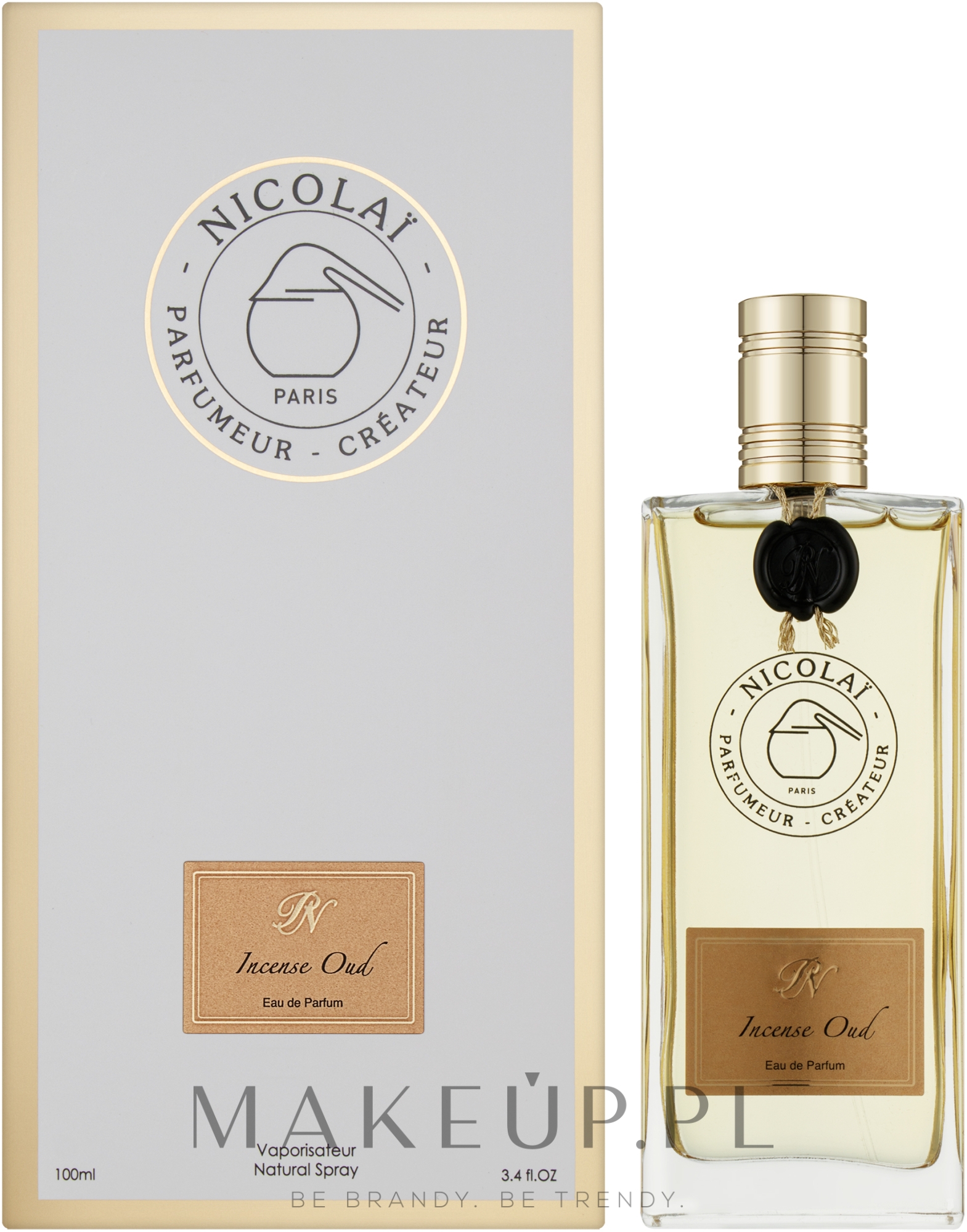 Nicolai Parfumeur Createur Incense Oud - Woda perfumowana — Zdjęcie 100 ml