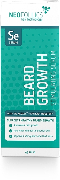 Serum stymulujące wzrost brody - Neofollics Hair Technology Beard Growth Stimulating Serum — Zdjęcie N2