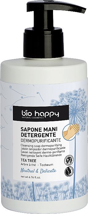 Mydło w płynie - Bio Happy Neutral & Delicate Dermopurifying Hand Soap — фото N1