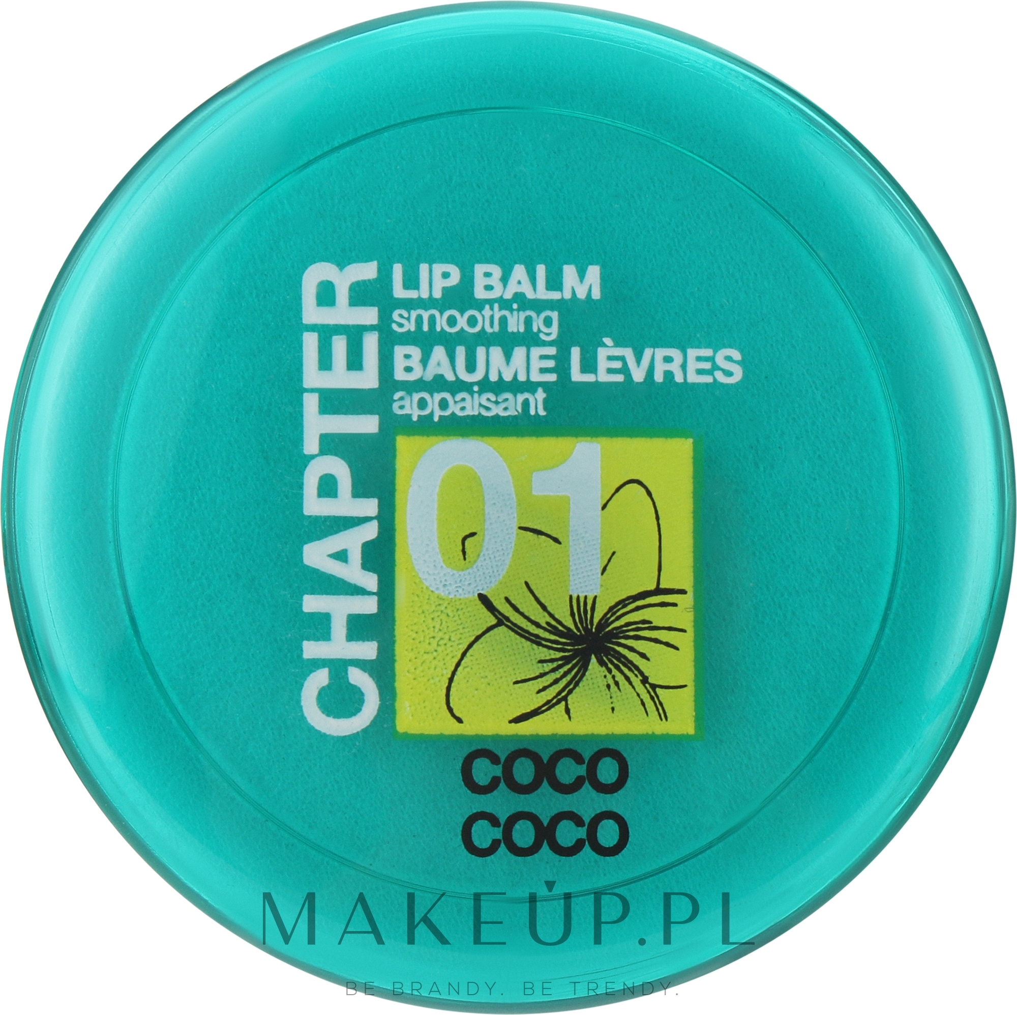 Balsam do ust Kokos i monoi - Mades Cosmetics Chapter 01 Coco Lip Balm — Zdjęcie 15 ml