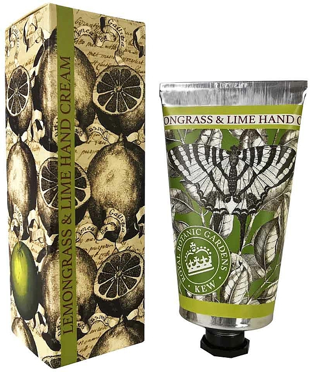 Krem do rąk trawa cytrynowa i limonka - The English Soap Company Kew Gardens Lemongrass and Lime Hand Cream — Zdjęcie N1