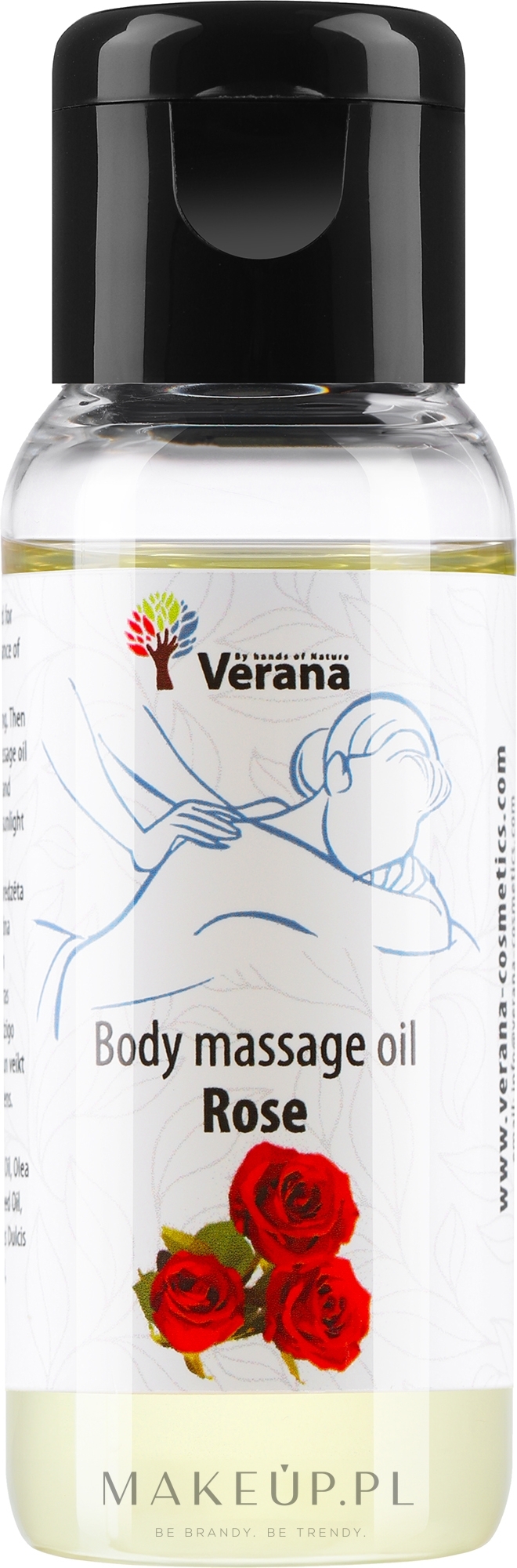Olejek do masażu ciała Rose - Verana Body Massage Oil — Zdjęcie 30 ml