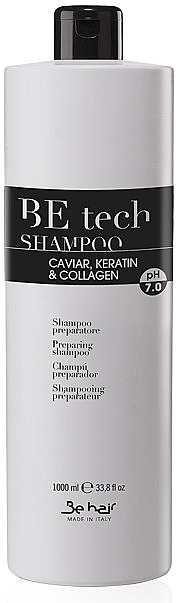 Szampon przygotowujący - Be Hair Be Tech Preparing Shampoo — Zdjęcie N1