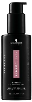 Booster do włosów farbowanych - Schwarzkopf Professional Fibre Clinix Vibrancy Bondfinity Booster  — Zdjęcie 100 ml