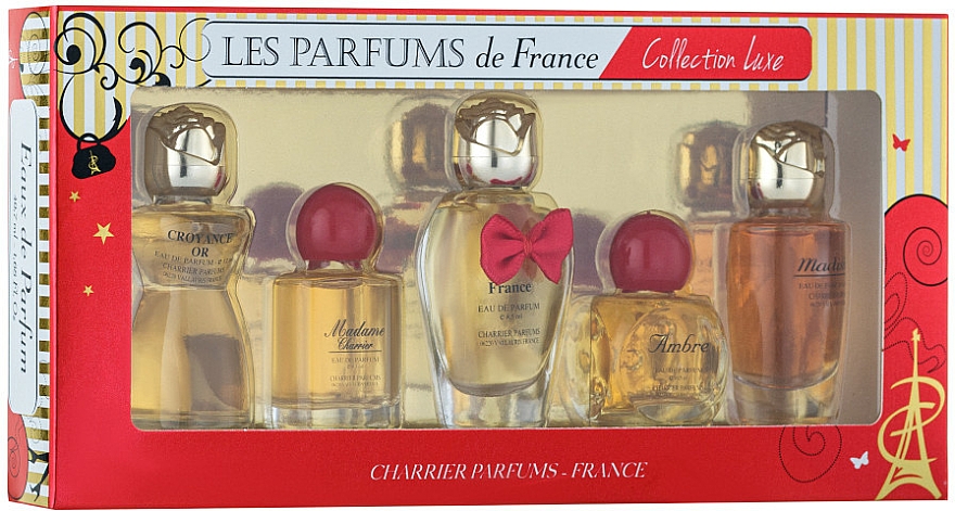 Charrier Parfums Collection Luxe - Zestaw perfum (edp/9.4ml + edp/9.3ml + edp/12ml + edp/8.5ml + edp/9.5ml) — Zdjęcie N1