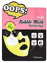 Kup Bąbelkująca maska w płachcie oczyszczająca pory - Berrisom Soda Bubble Mask PoreTox Fruit
