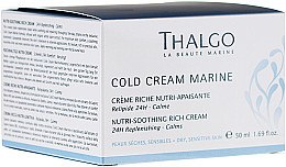 Odżywczy krem do skóry bardzo suchej i wrażliwej - Thalgo Cold Cream Marine Nutri-Soothing Rich Cream — Zdjęcie N2