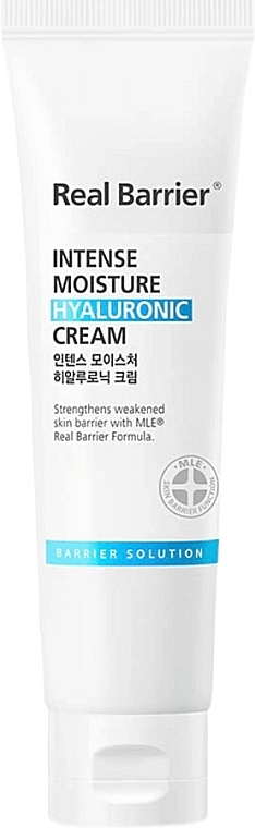 Lamelarny krem nawilżający z kwasem hialuronowym - Real Barrier Intense Moisture Hyaluronic Cream — Zdjęcie N1