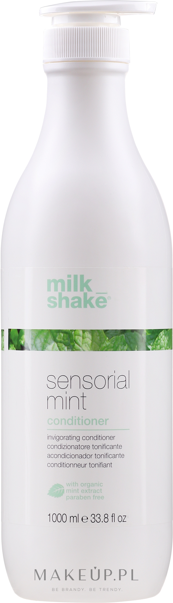 Orzeźwiająca miętowa odżywka do włosów - Milk Shake Sensorial Mint Conditioner — Zdjęcie 1000 ml