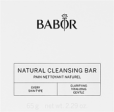 Zestaw - Babor Natural Cleansing Bar + Box (cleans/65g + box) — Zdjęcie N3