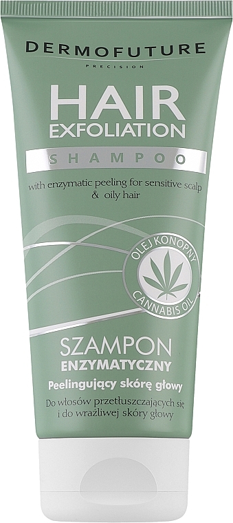 Szampon enzymatyczny peelingujący skórę głowy - DermoFuture Hair Exfoliation Shampoo — Zdjęcie N1