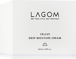Kup Nawilżający krem do twarzy z roślinnymi komórkami macierzystymi - Lagom Cellus Deep Moisture Cream