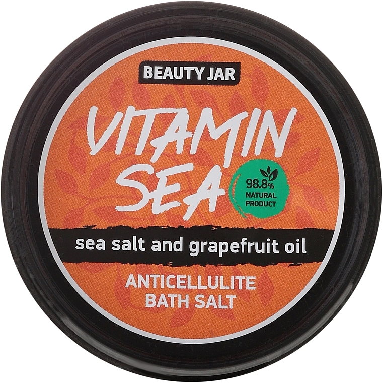 WYPRZEDAŻ Antycellulitowa sól morska do kąpieli z olejkiem grejpfrutowym - Beauty Jar Vitamin Sea Anticellulite Bath Salt * — Zdjęcie N2