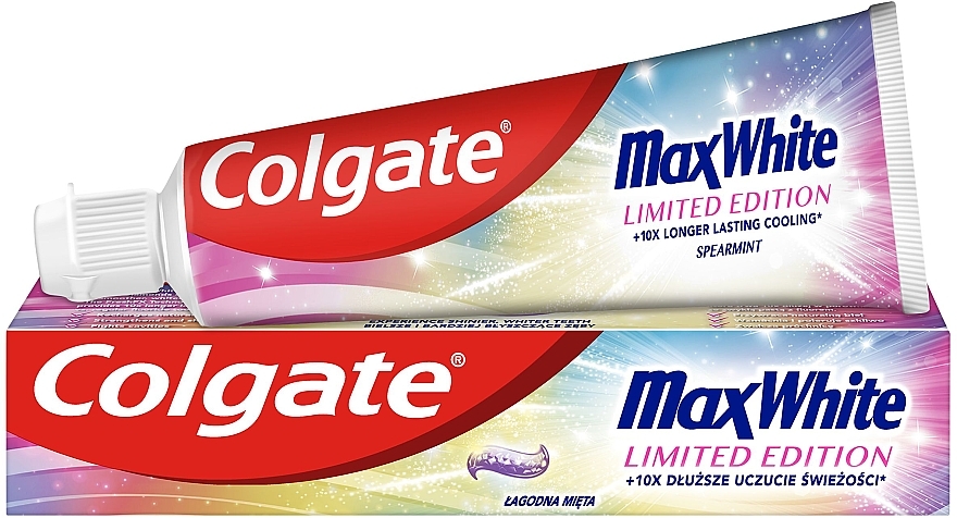 Wybielająca pasta do zębów - Colgate Max White Limited Edition — Zdjęcie N2