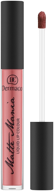 Matowa pomadka w płynie do ust - Dermacol Matte Mania Liquid Lip Colour