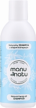 Kup Naturalny szampon do włosów z olejem konopnym - Manu Natu 