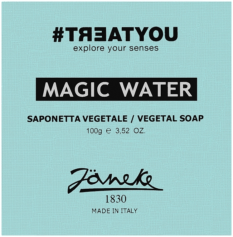 Mydło - Janeke #Treatyou Magic Water Soap — Zdjęcie N1