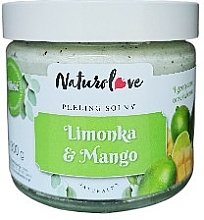 Peeling solny do ciała Limonka i Mango - Naturolove — Zdjęcie N1