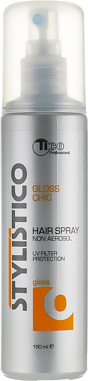 Spray nabłyszczający do włosów - Tico Professional Stylistico Gloss Chic Hair Spray — Zdjęcie N1