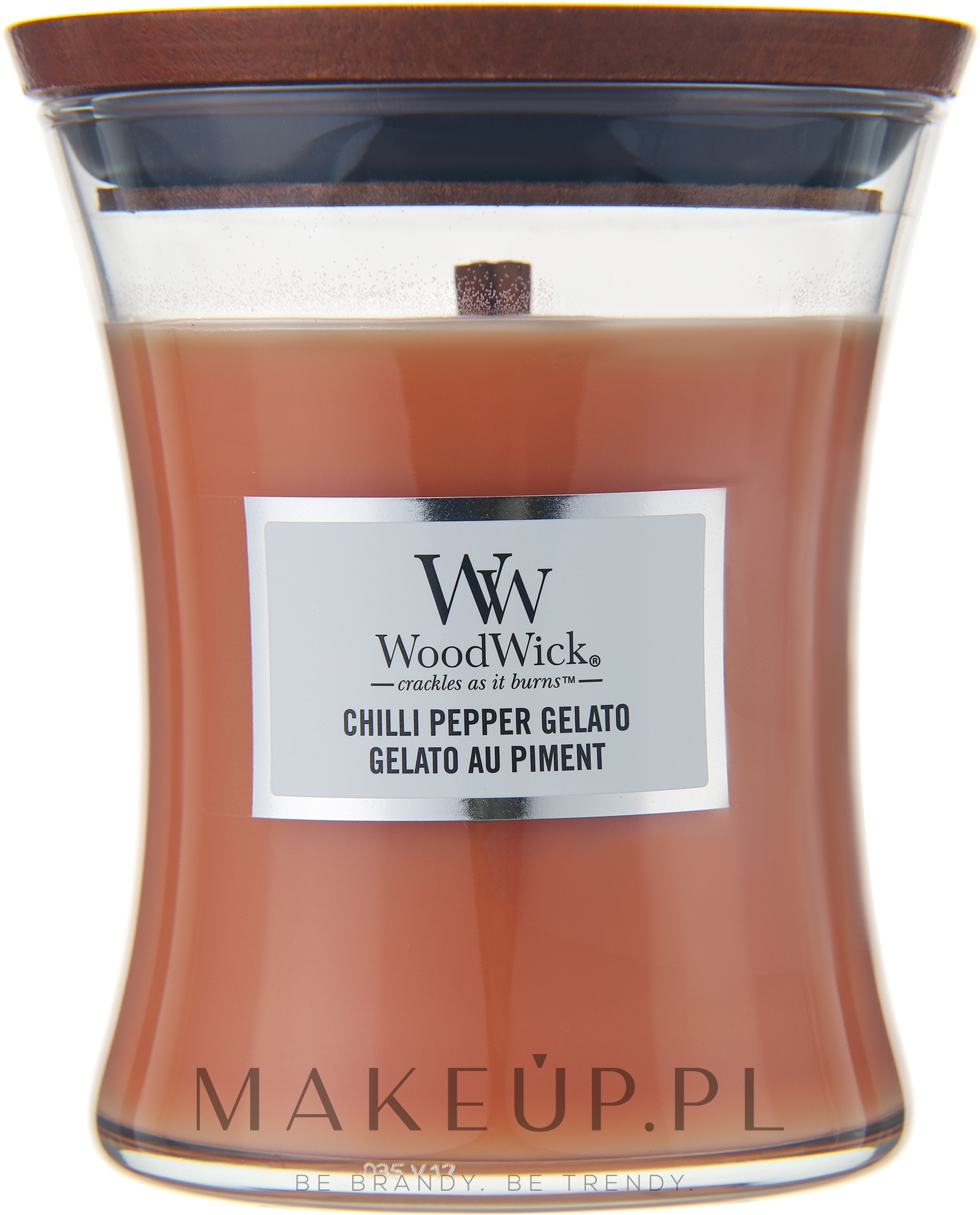 Świeca zapachowa w szkle - WoodWick Chilli Pepper Gelato — Zdjęcie 275 g