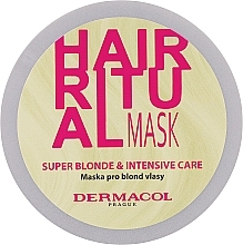 Kup Maska do włosów blond - Dermacol Hair Ritual Super Blonde Mask