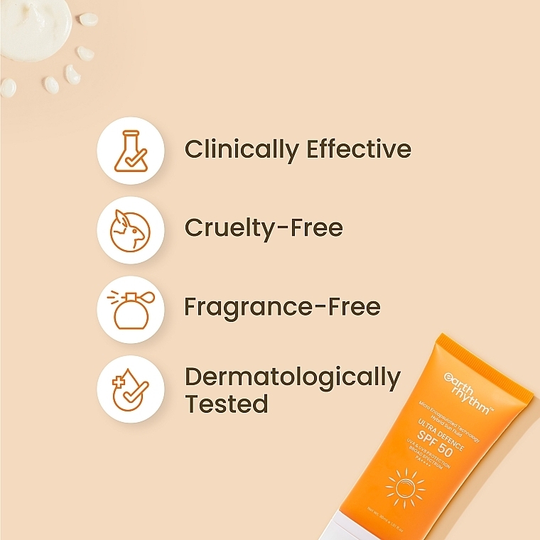 Hybrydowy fluid przeciwsłoneczny SPF 50 - Earth Rhythm Ultra Defence Hybrid Sun Fluid SPF 50 — Zdjęcie N4