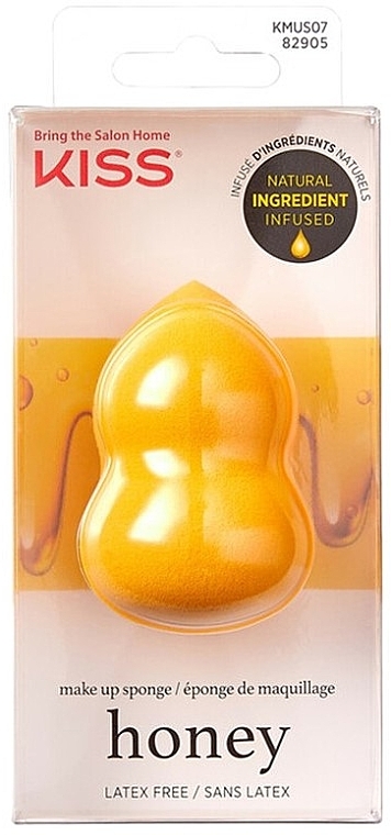 Gąbka do makijażu - Kiss Honey Infused Make-up Sponge — Zdjęcie N1