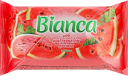 Solidne mydło toaletowe Arbuz - Bianca Watermelon Aroma Soft Soap — Zdjęcie N1
