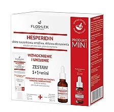 Zestaw - Floslek Hesperidin Set (f/cr/50ml + f/conc/30ml + f/peel/15ml) — Zdjęcie N1