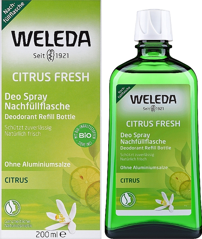 Cytrusowy dezodorant w sprayu - Weleda Citrus Deodorant — Zdjęcie N2