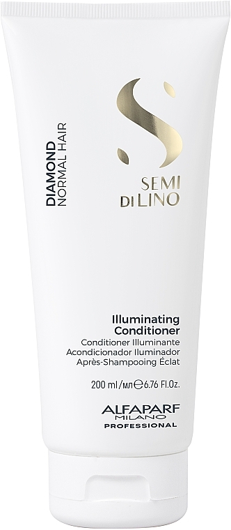 Odżywka do włosów - Alfaparf Semi di Lino Diamond Illuminating Conditioner