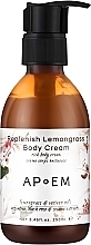 Rewitalizujący krem ​​do twarzy i ciała z trawą cytrynową - APoEM Replenish Lemongrass Body Cream — Zdjęcie N1