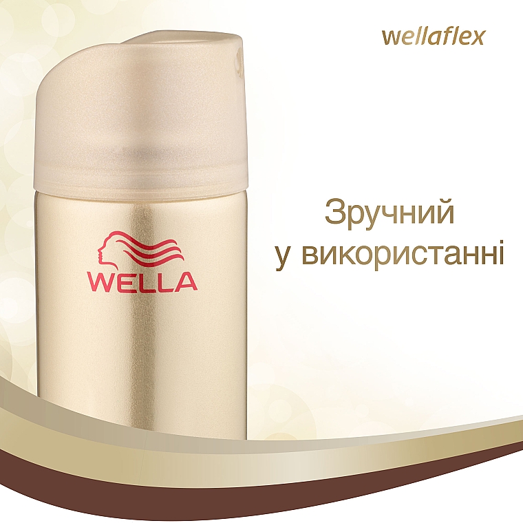 Ekstremalnie utrwalający lakier do włosów - Wella Wellaflex — Zdjęcie N12
