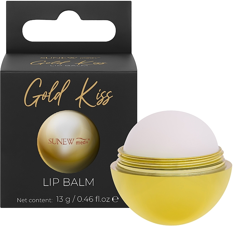 Balsam do ust Gold kiss - Sunew Med+ — Zdjęcie N1