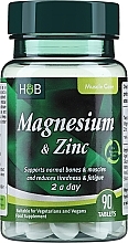 Suplement diety Magnez i cynk - Holland & Barrett Magnesium With Zinc — Zdjęcie N1