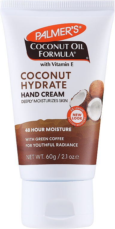 Nawilżający krem do rąk z olejem kokosowym i witaminą E - Palmer's Coconut Oil Formula With Vitamin E Hand Cream — Zdjęcie N1