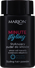 Stylizujący puder do włosów - Marion Hair 1 Minute Styling Powder — Zdjęcie N2
