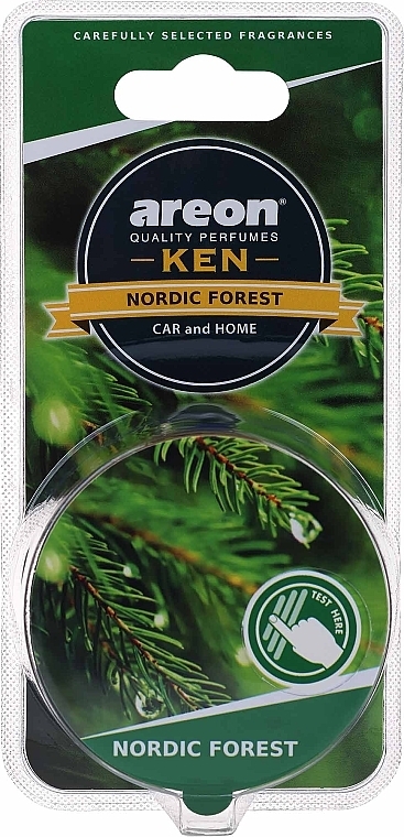 Odświeżacz powietrza w blistrze Nordic Forest - Areon Gel Ken Blister Nordic Forest — Zdjęcie N1