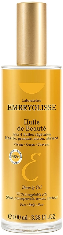 Wielofunkcyjny upiększający olejek do twarzy, ciała i włosów - Embryolisse Laboratories Beauty Oil — Zdjęcie N1