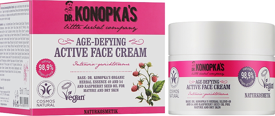 Aktywny krem przeciwzmarszczkowy - Dr Konopka's Age-Defying Active Face Cream — Zdjęcie N2