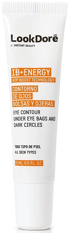 Lekki krem-fluid na okolice oczu - LookDore IB+Enrgy Eye Contour Cream — Zdjęcie N1